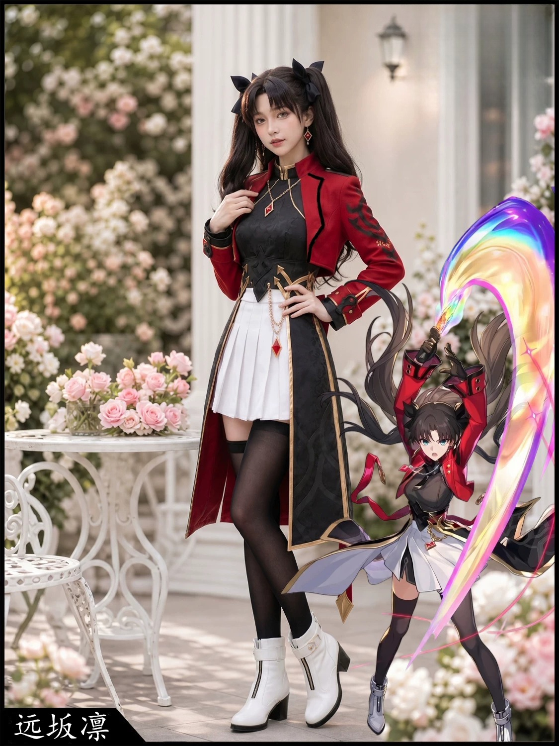 Cosplay Anime Top - Honkai: Star Rail Rin Tohsaka Cosplay