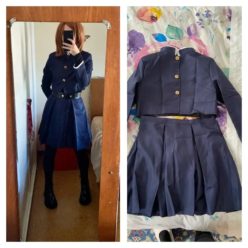 Jujutsu Kaisen Uniform - Anime Jujutsu Kaisen Cosplay Costume Kugisaki