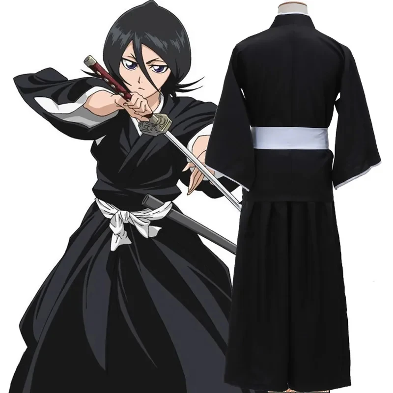 Anime Cosplay Kimono - Anime Death Bleach Kimono Cosplay Costume