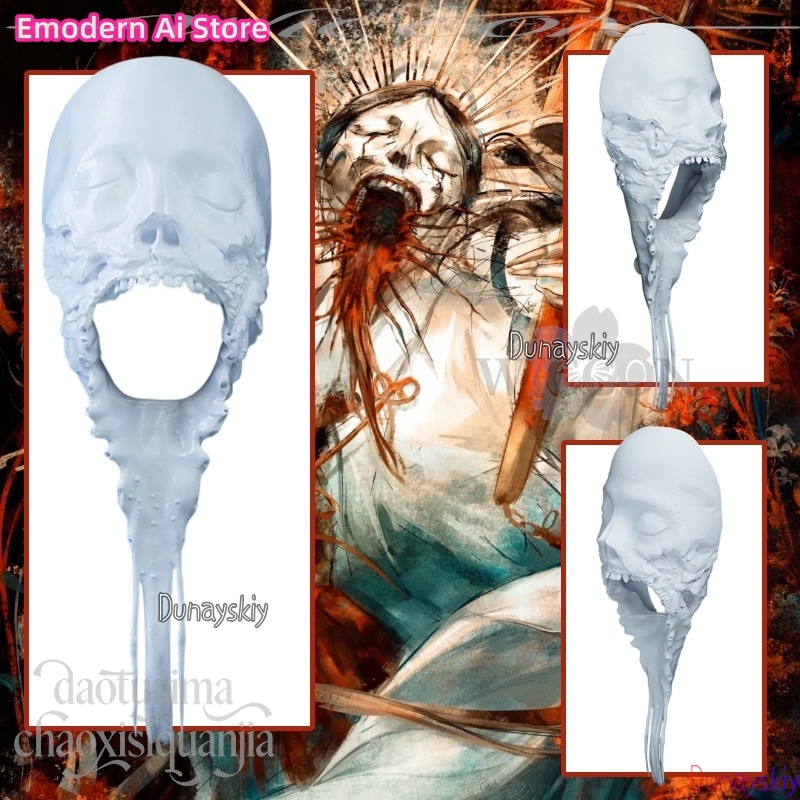 Horror Anime White DIY Colorin - Anime Cosplay Diy 评论和价格