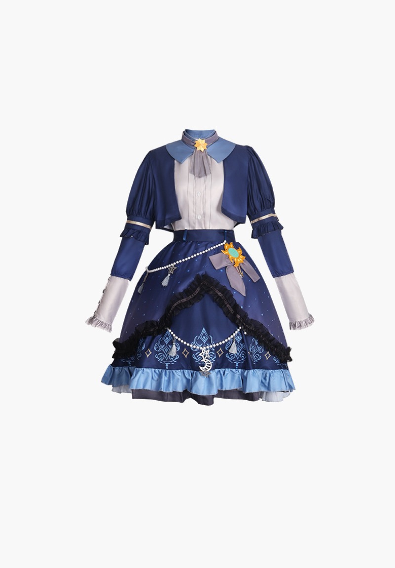 2025 PJSK Stars Colorful Dress - Anime Cosplay Costumes Female 评论和价格