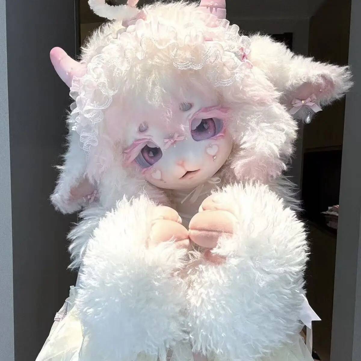 Handmade Kig Fursuit Head, Cut - Anime Cosplay Costumes Female 评论和价格