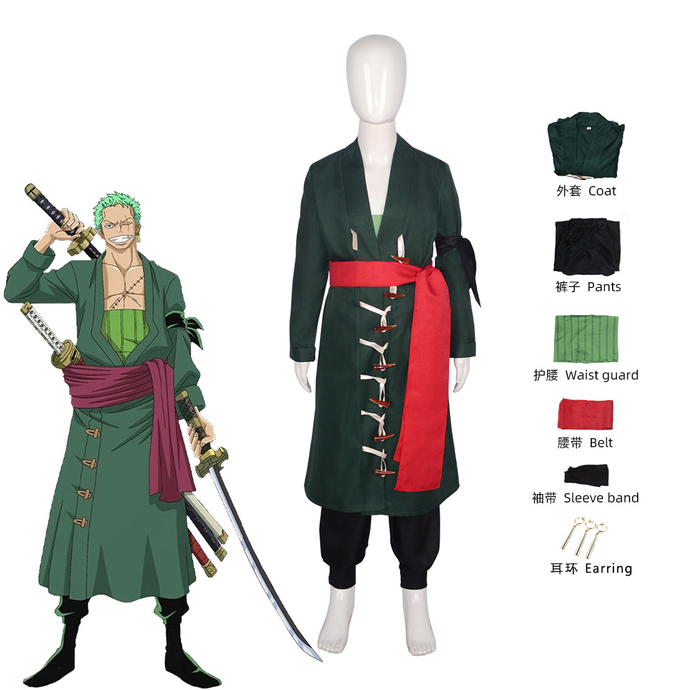 Fantasia Wano Country Roronoa  - Anime Cosplay One Piece 评论和价格
