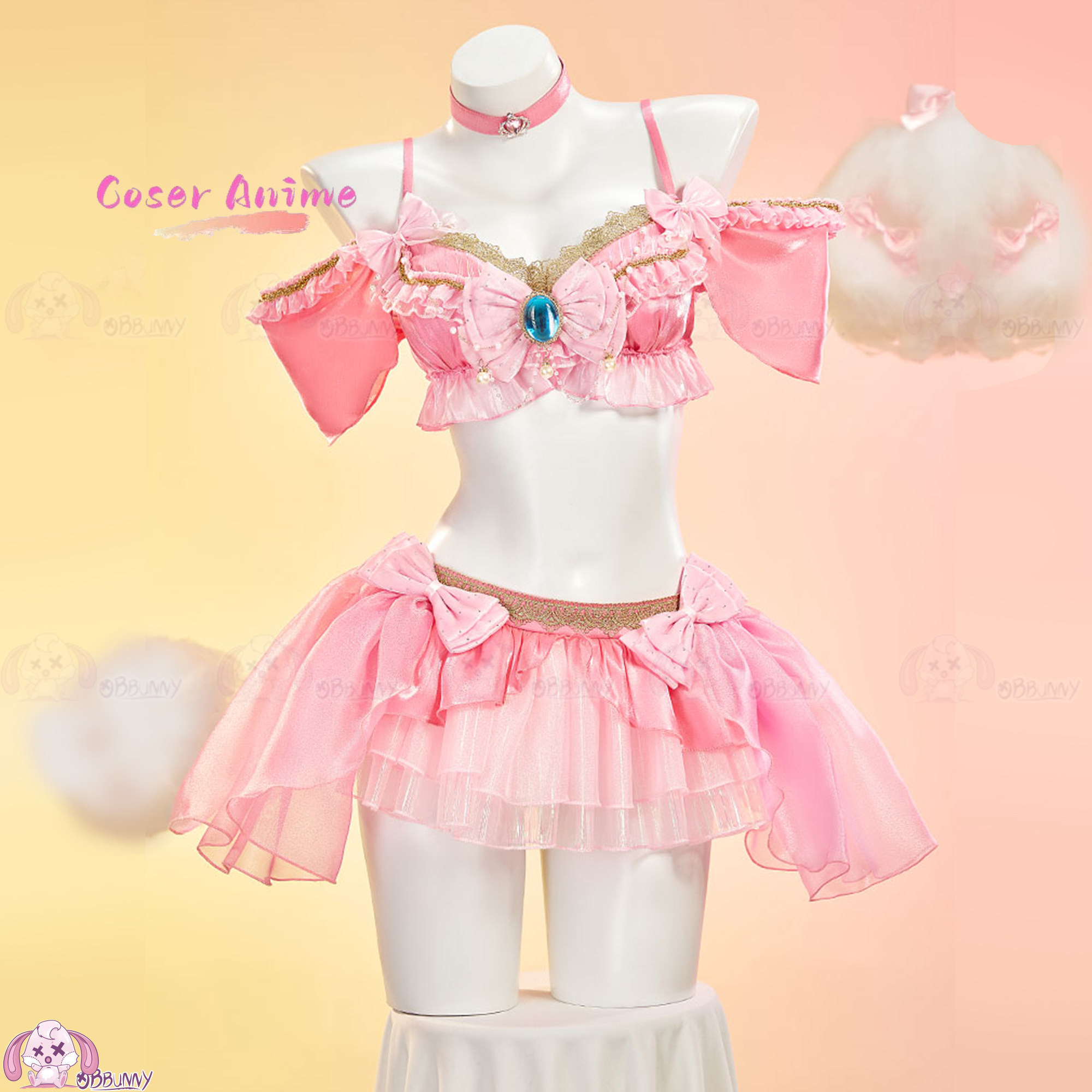Sweet Peach Idol Mini Skirt Se - Anime Cosplay Festival 评论和价格