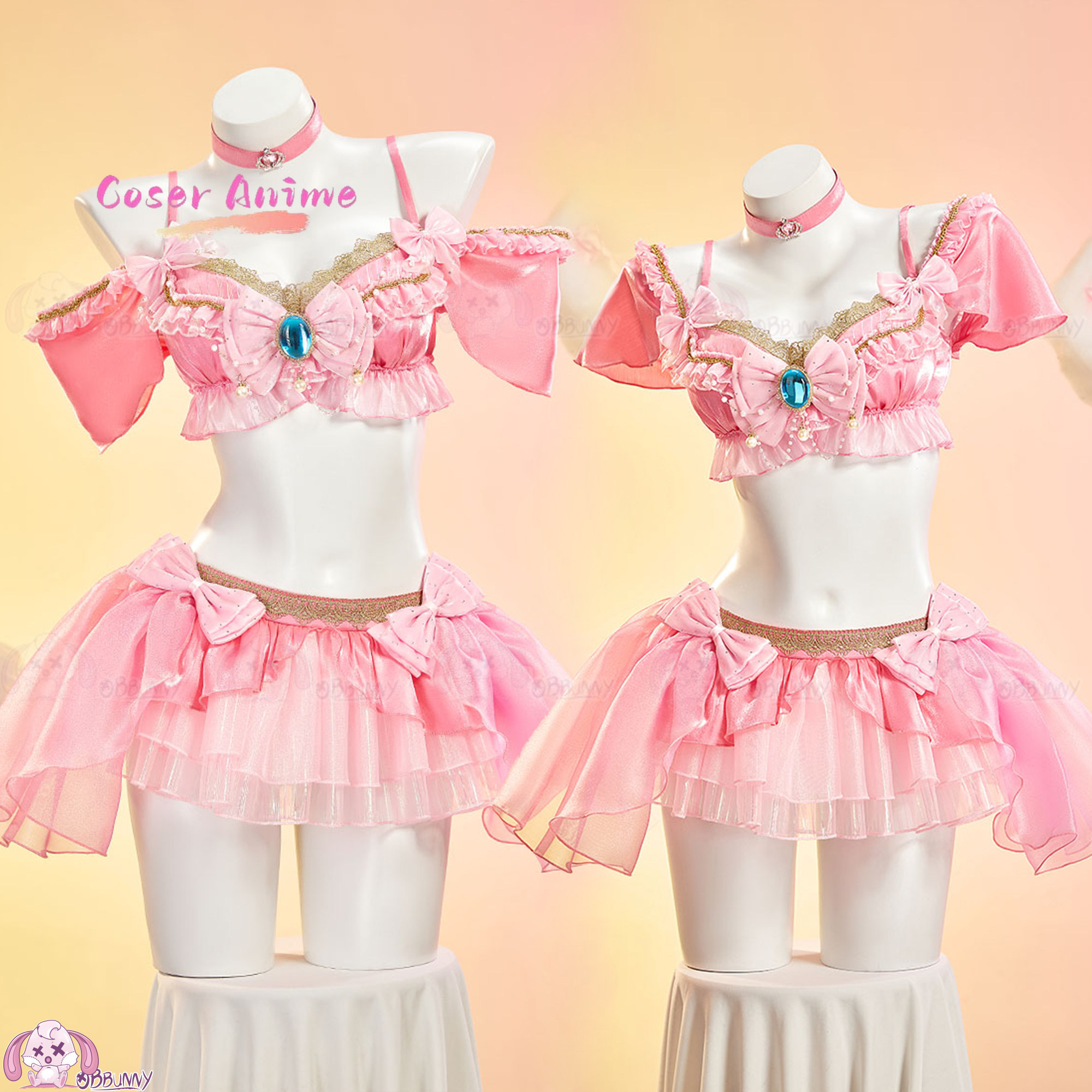 Sweet Peach Idol Mini Skirt Se - Anime Cosplay Festival 评论和价格