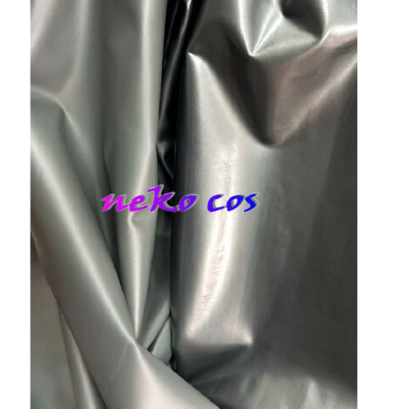 silver Stretchy PU Leather for - Anime Cosplay Diy 评论和价格