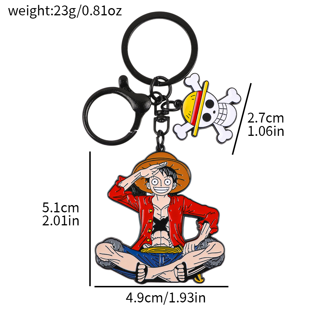 One Piece Anime Keychain Set - - Anime Cosplay One Piece 评论和价格