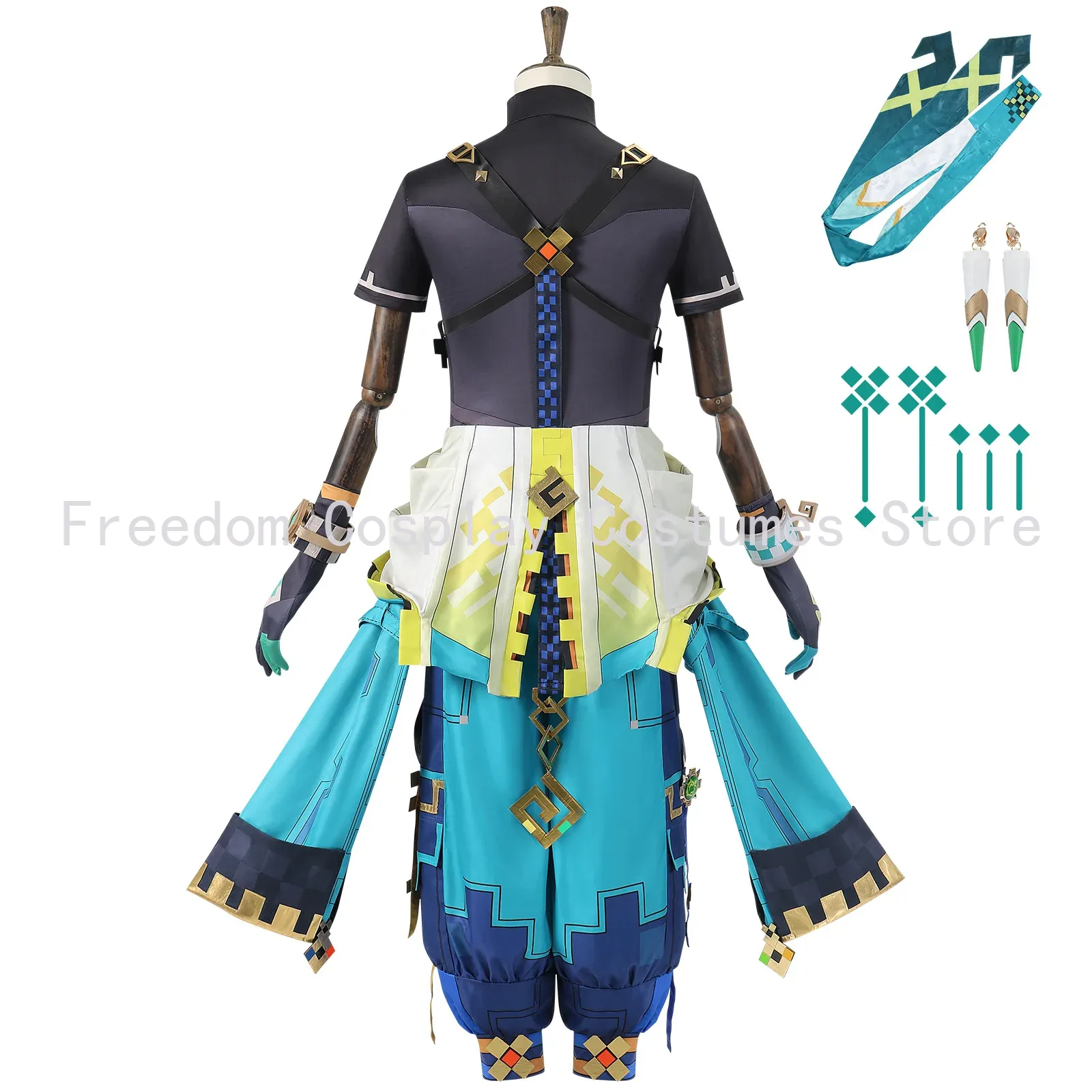 Game Genshin Impact Kinich Cos - Cosplay Anime Top 评论和价格