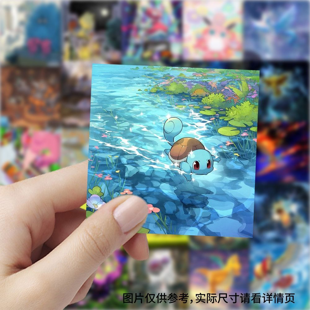 177pcs Pokémon card square sti - Anime Cosplay Diy 评论和价格