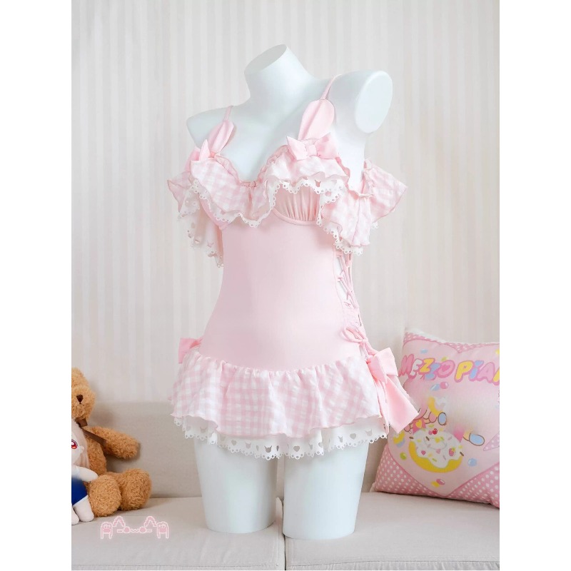 Kawaii Anime Swimsuit Japanese - Anime Cosplay Duo 评论和价格