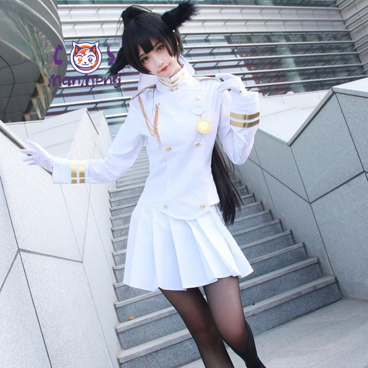 Game Azur Lane IJN Takao IJN A - Anime Cosplay Dress For Women 评论和价格