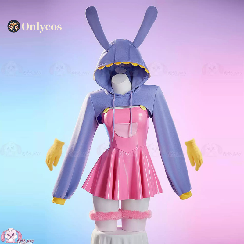 The Amazing Digital Circus Jax - Anime Cosplay Dress For Women 评论和价格