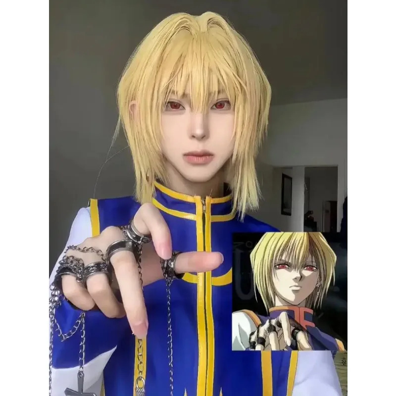 Anime HUNTER X HUNTER Kurapika - Anime Cosplay Kimono 评论和价格