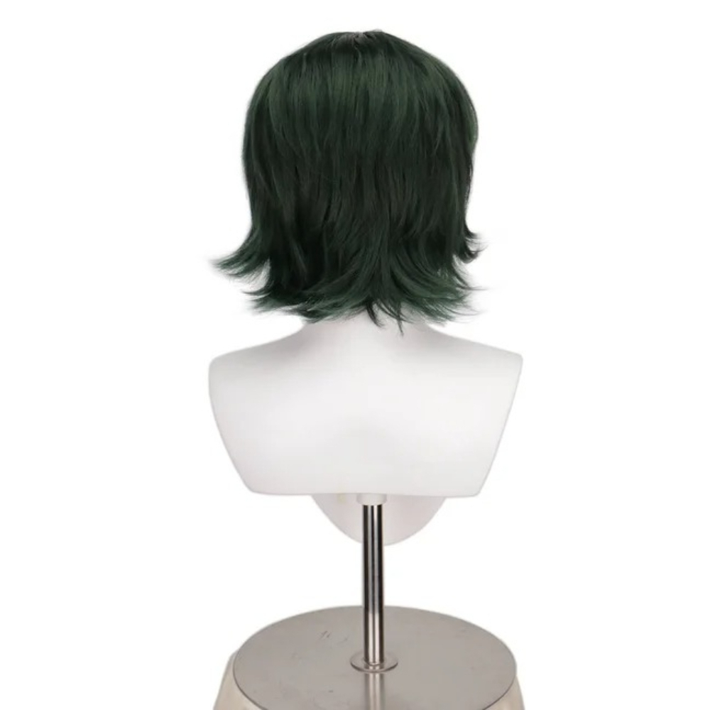 Short Green Hair Glasses Shime - Jujutsu Kaisen Uniform 评论和价格