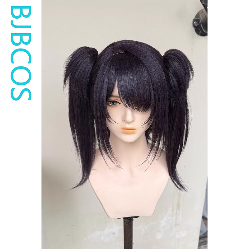 [Styled Wig]‌Game Ame NEEDY GI - Anime Cosplay Girl With Black Hair 评论和价格