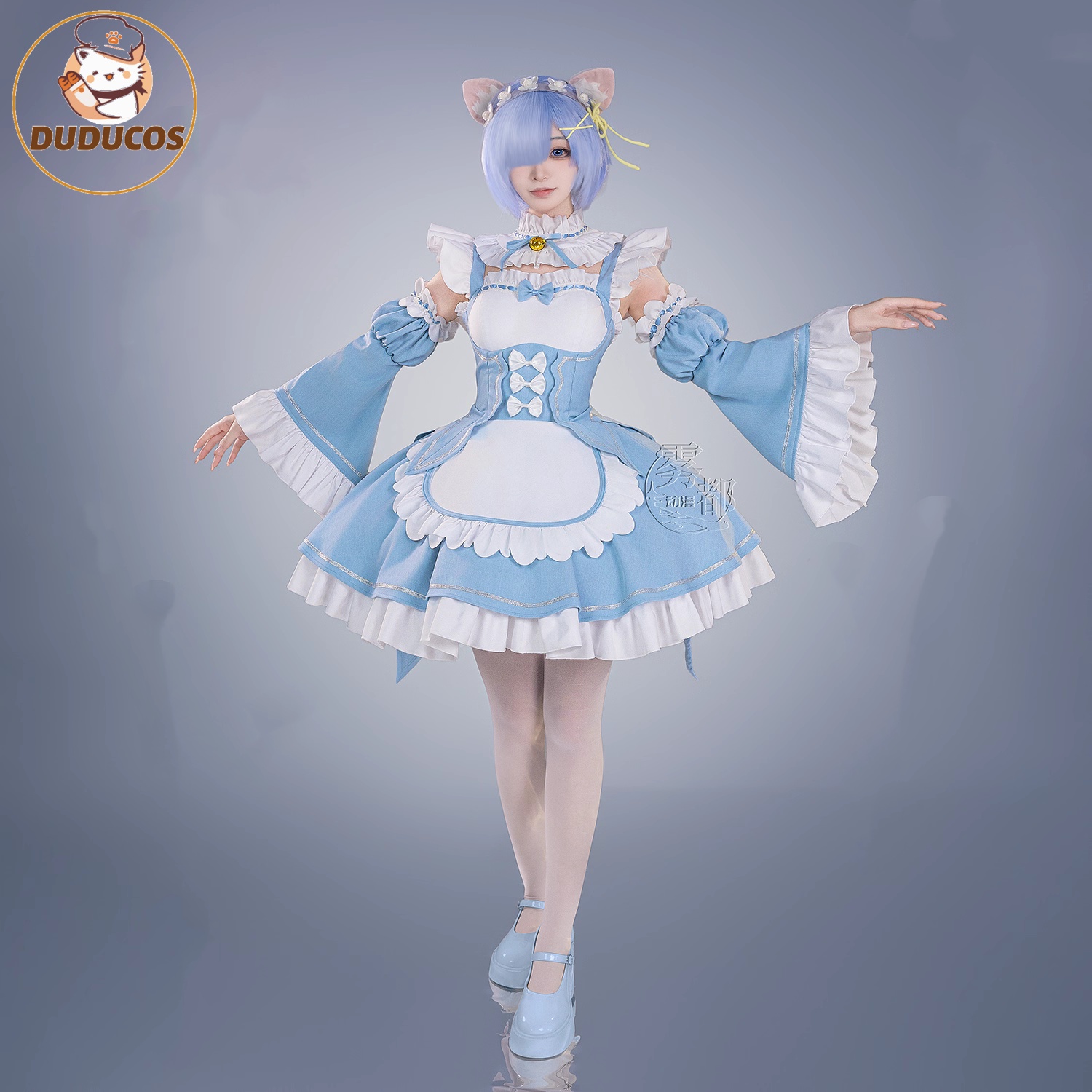 DUDU SR Re:Life in a different - Re Zero Rem Wig 评论和价格