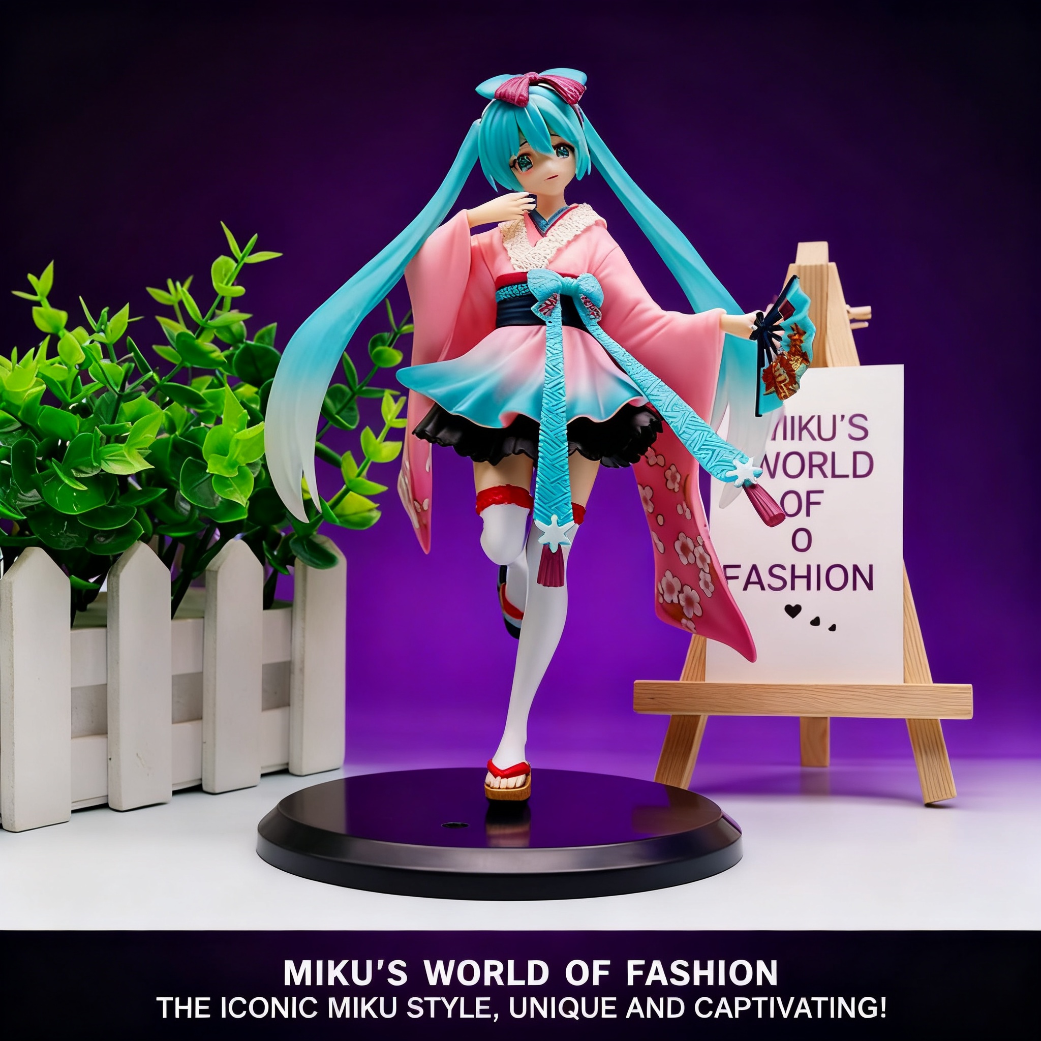 Miku Hatsune Anime Figure Kimo - Cosplay Anime N 评论和价格