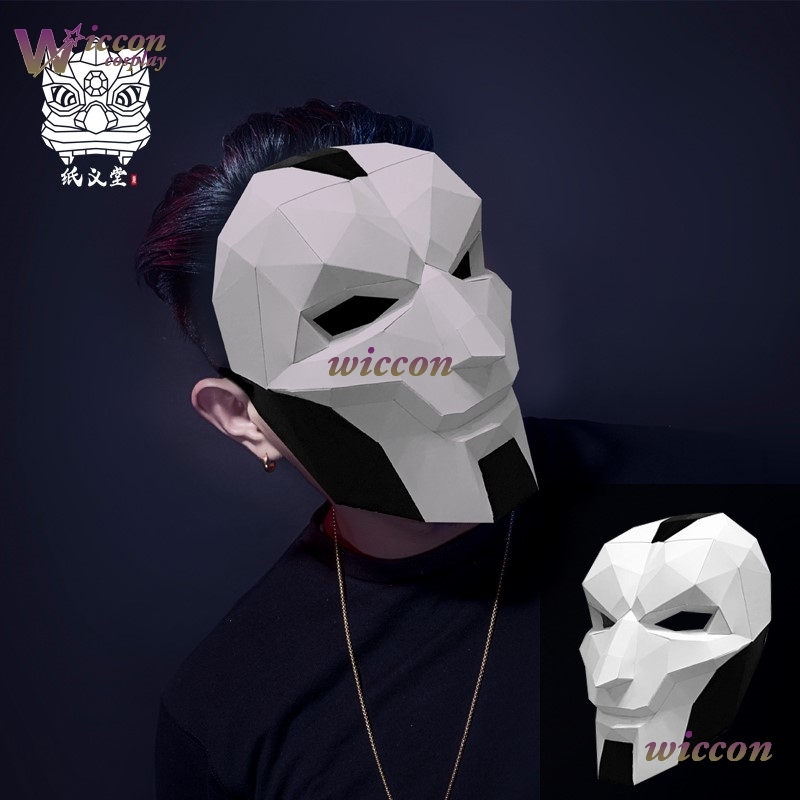 CosC Khada Jhin Oni Mask DIY P - Anime Cosplay Diy 评论和价格