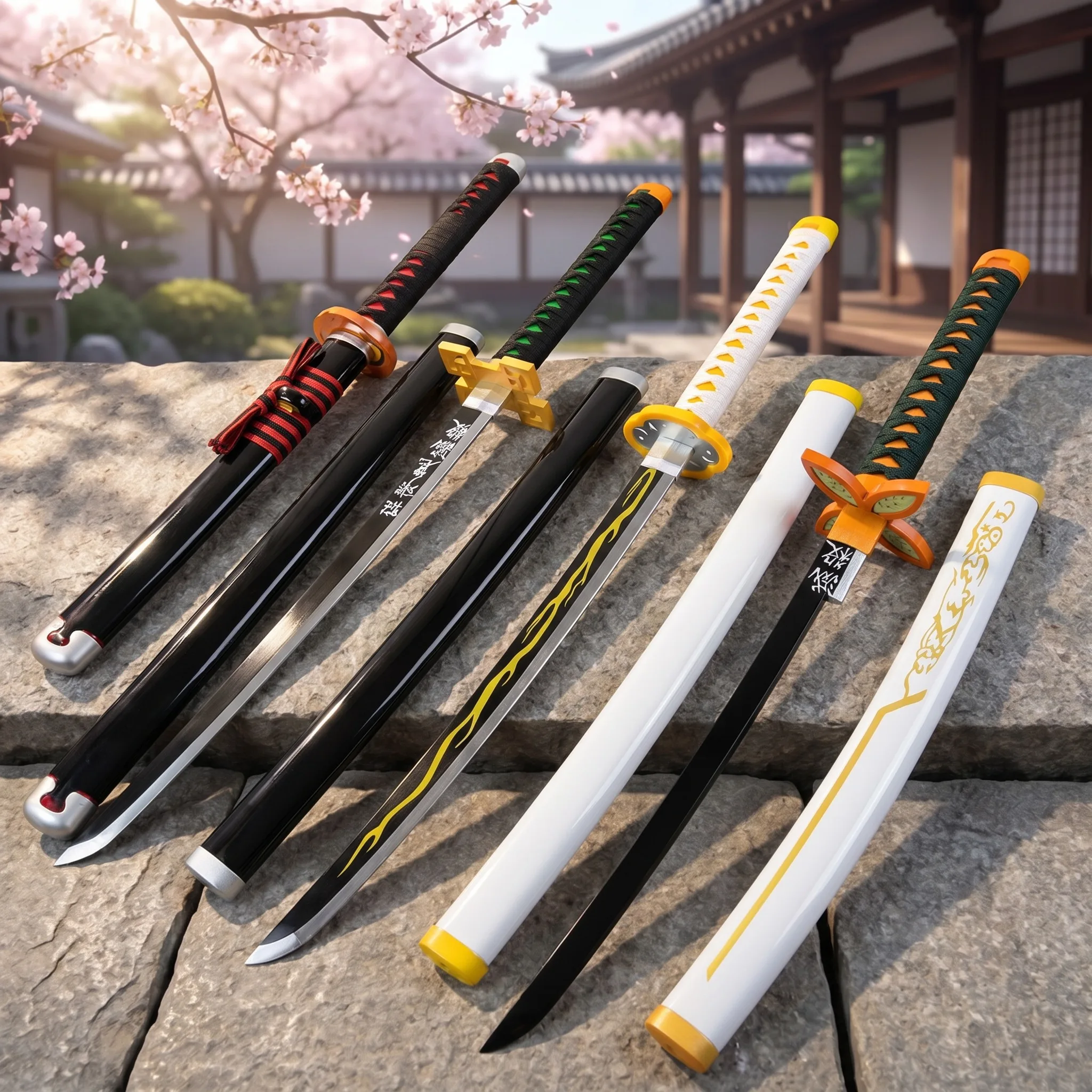 72 104cm Demon Slayer Katana T - Anime Cosplay Katana 评论和价格