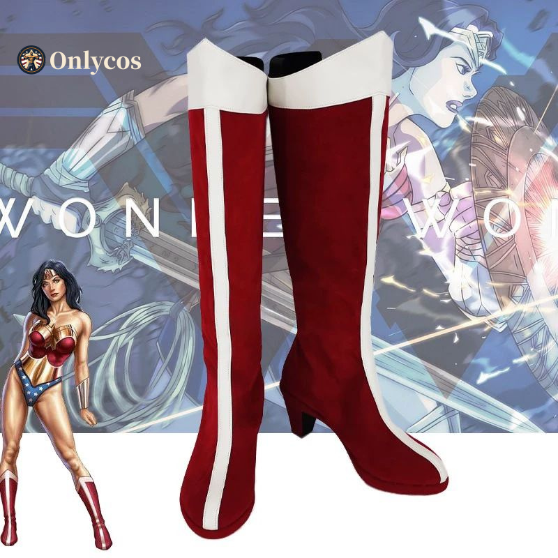 Wonder Cosplay Woman Shoes Hal - Anime Cosplay Costumes Female 评论和价格