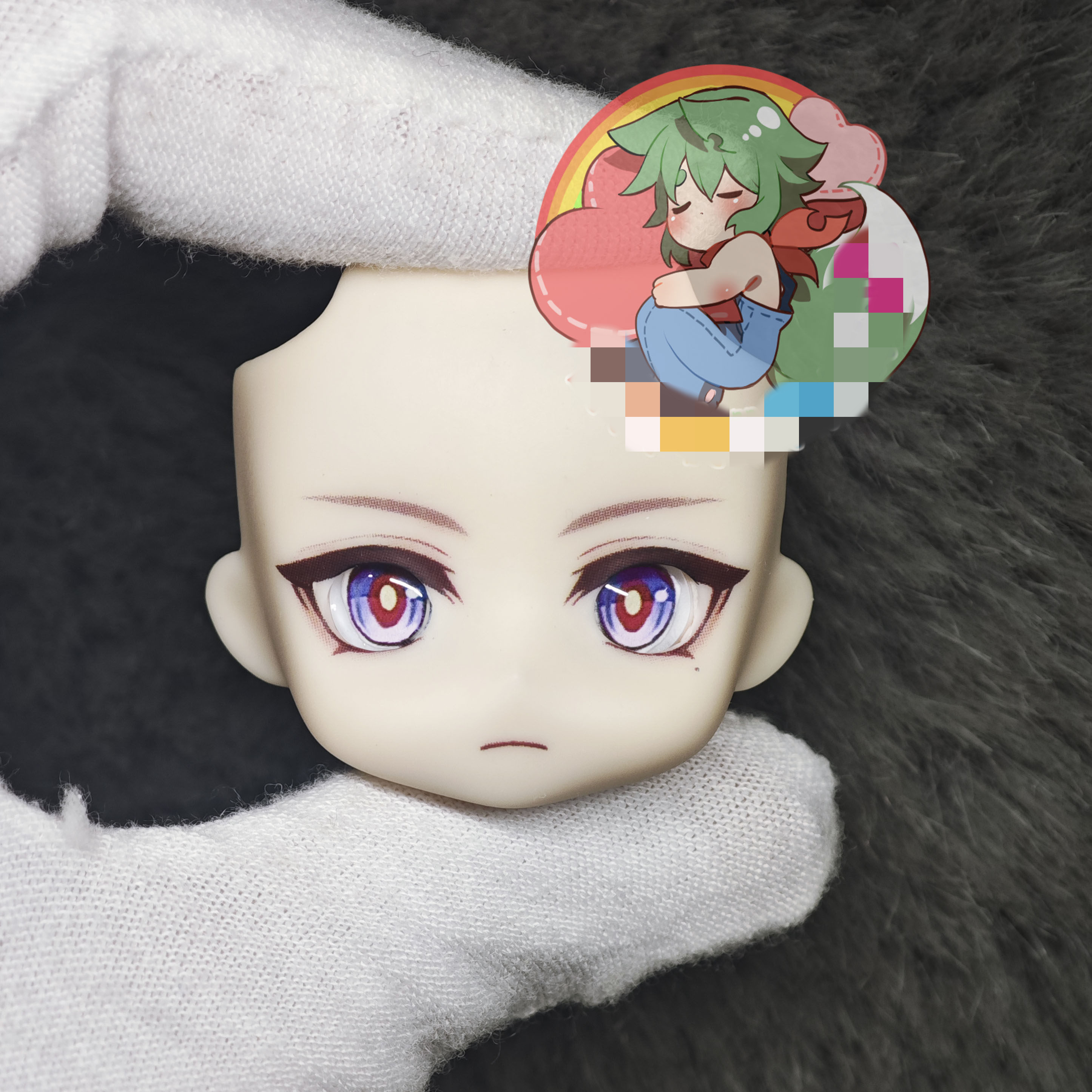 Genshin Impact Illuga OB11 OB2 - Anime Cosplay Eye Makeup 评论和价格