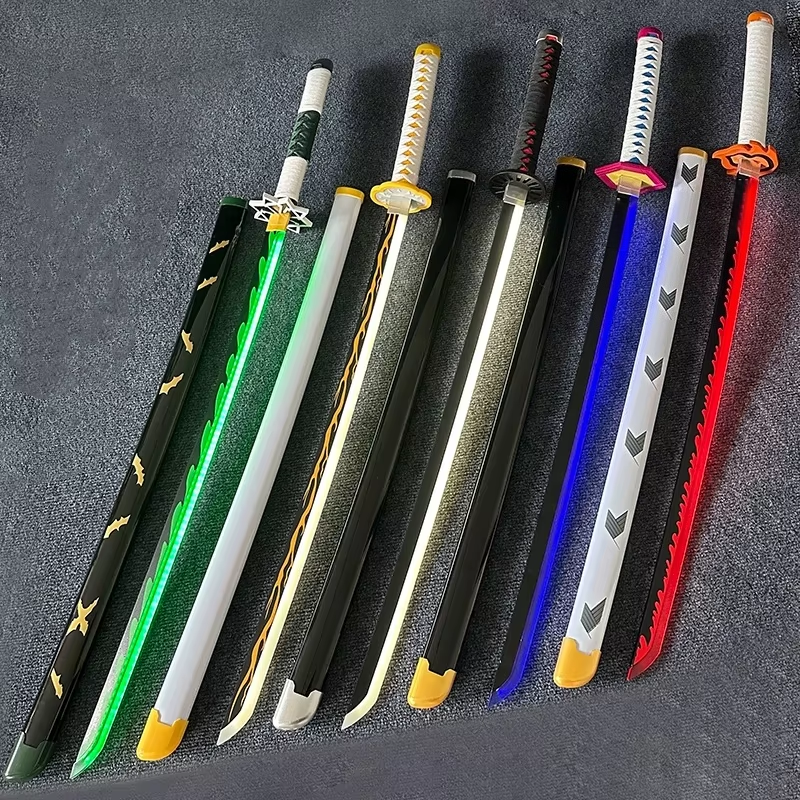 40inch Glow Demon Slayer Katan - Anime Cosplay Katana 评论和价格