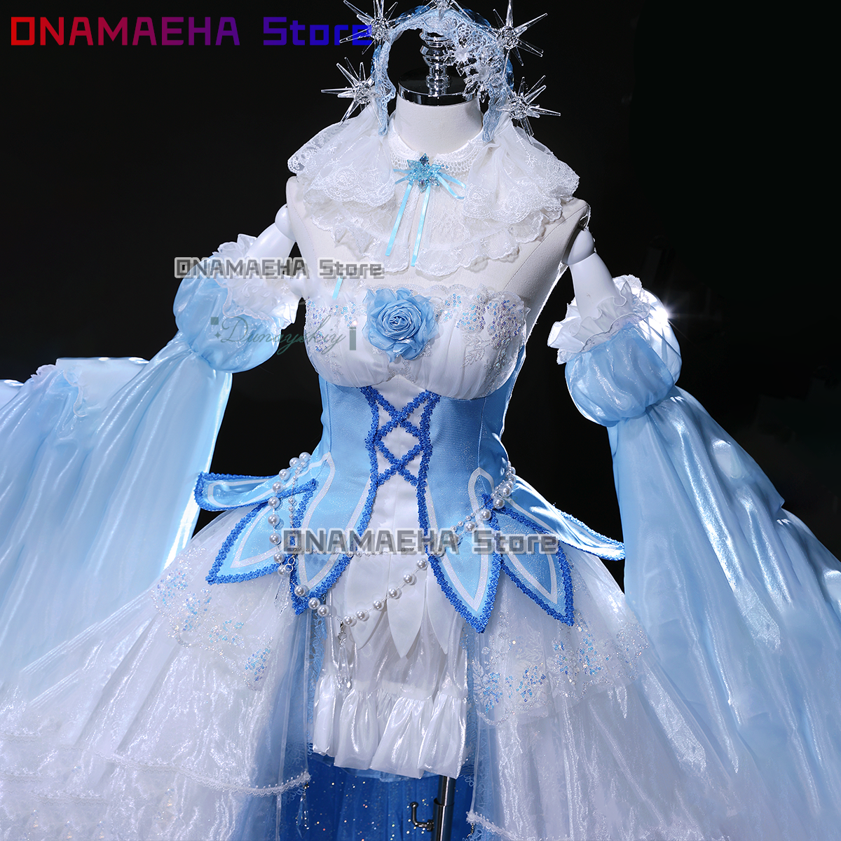{ONAMAEHA}Ramu Gorgeous Unifor - Re Zero Rem Wig 评论和价格