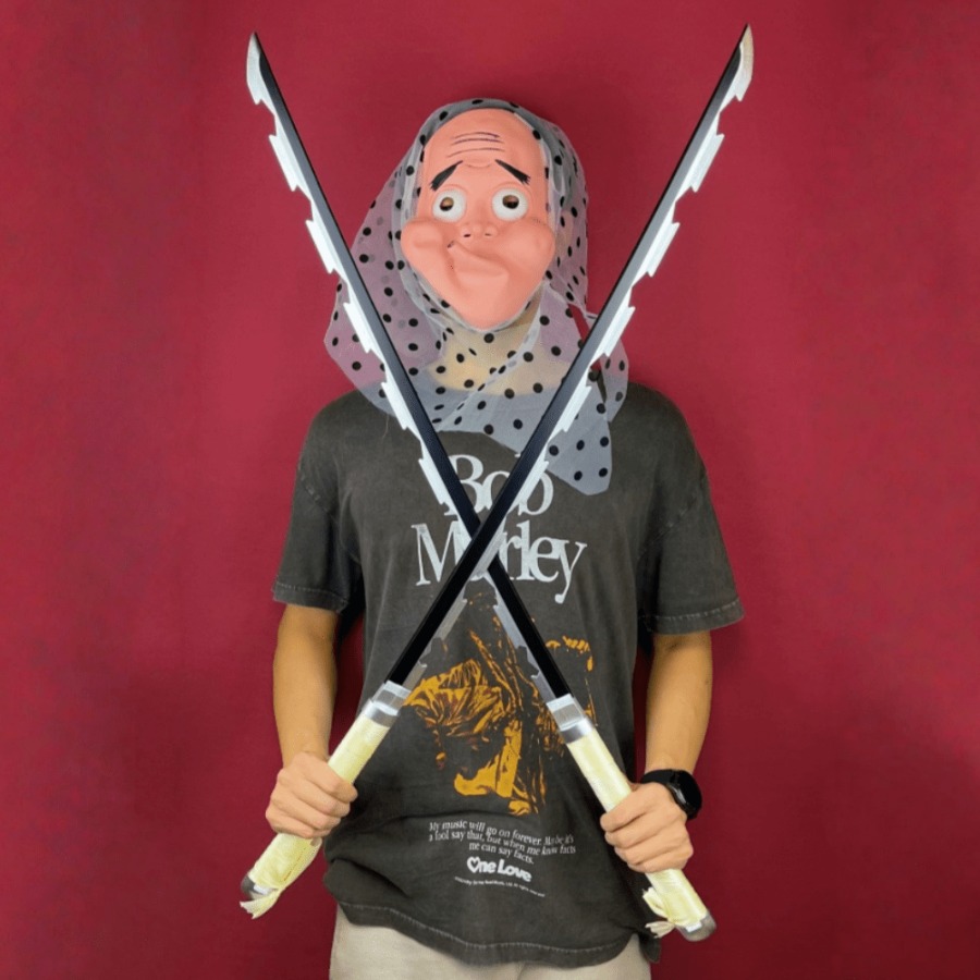 40inch Demon Slayer Inosuke Ka - Anime Cosplay Katana 评论和价格