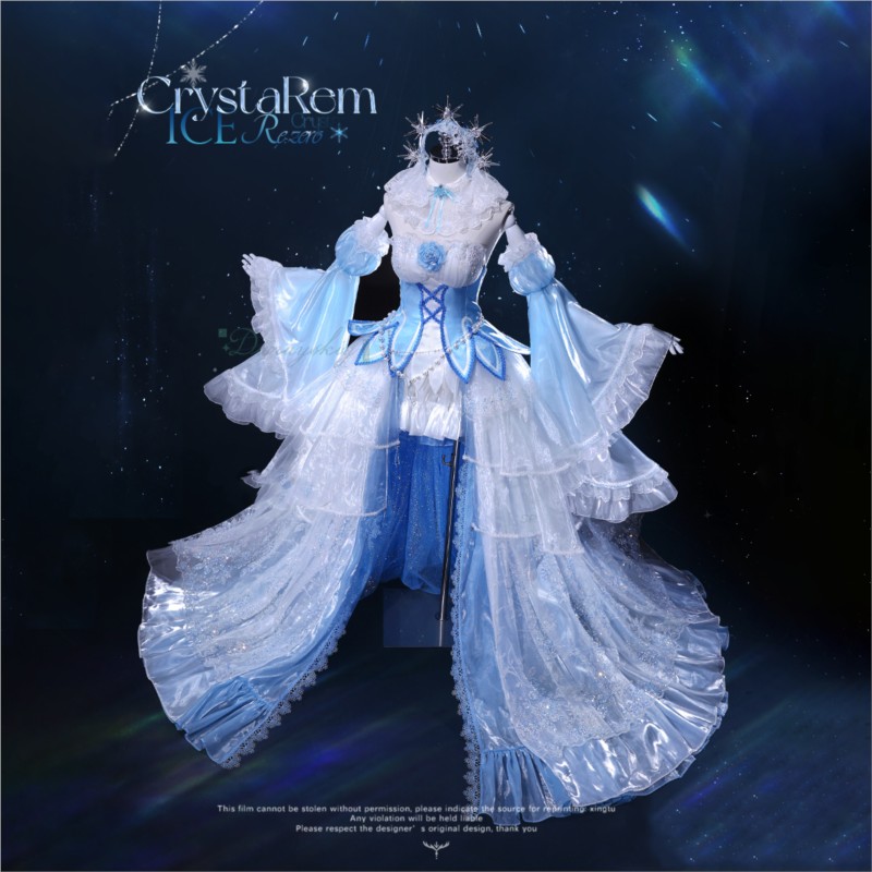 Halloween Costume Adults Anime - Re Zero Rem Wig 评论和价格