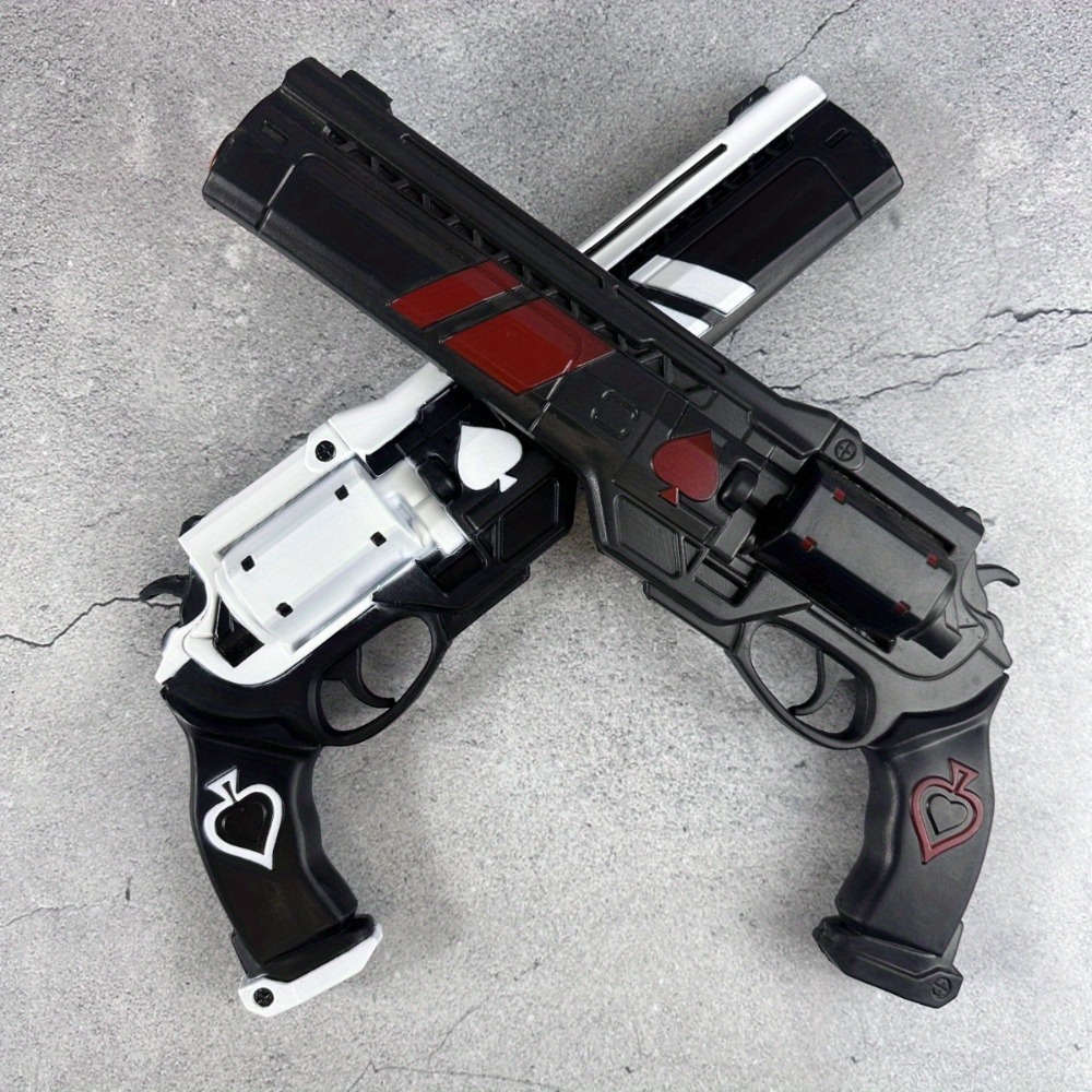 15inch PU Pistol Spades Gun Ka - Anime Cosplay Katana 评论和价格