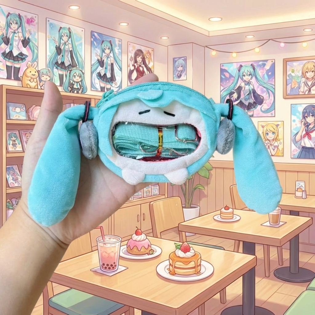 Cute Cartoon Hatsune Miku Coin - Cosplay Anime N 评论和价格