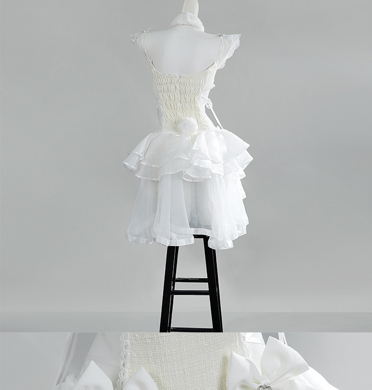 Malymoon Original Tweed Tulle  - Anime Cosplay Dress For Women 评论和价格